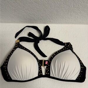 Victoria's Secret Black PushUp Bikini Top L